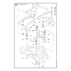 Husqvarna R 220T - 103cm Cutting Deck