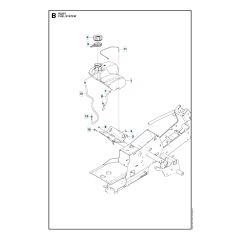 Husqvarna R 220T - Fuel System