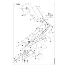 Husqvarna R 220T - Steering 2