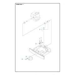 Husqvarna R 316TSX AWD - Chassis Rear