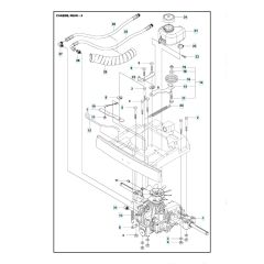 Husqvarna R 316TSX AWD - Chassis Rear 2