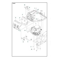 Husqvarna R 316TSX AWD - Engine