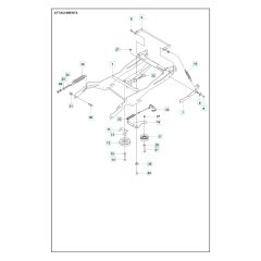 Husqvarna R 316TX AWD - Attatchments