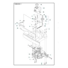 Husqvarna R 316TX AWD - Chassis Rear 2