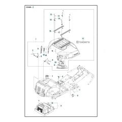 Husqvarna R 316TX AWD - Cover