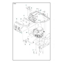 Husqvarna R 316TX AWD - Engine