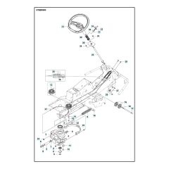 Husqvarna R 316TX AWD - Steering