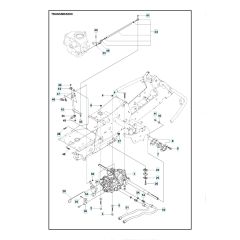 Husqvarna R 316TX AWD - Transmission 2