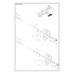 Husqvarna R 316TX AWD - Wheels & Tyres