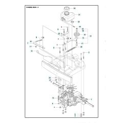 Husqvarna R 320 AWD - Chassis Rear 2