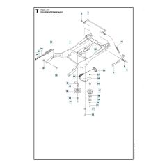 Husqvarna R 320 AWD - Frame