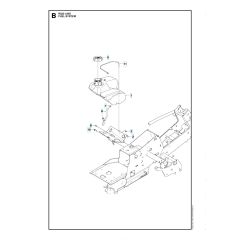 Husqvarna R 320 AWD - Fuel System