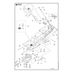 Husqvarna R 320 AWD - Steering