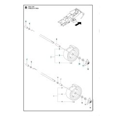 Husqvarna R 320 AWD - Wheels & Tyres