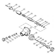 Genuine Stihl RB300 K / A - Regulation valve block