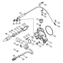 Genuine Stihl RB300 K / B - Pump cover