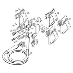 Genuine Stihl RB400 K / K - Spray gun