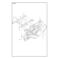 Husqvarna RC 320TS AWD - Chassis