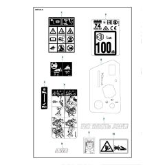 Husqvarna RC 320TS AWD - Decals