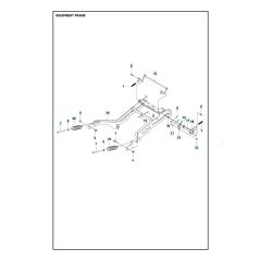 Husqvarna RC 320TS AWD - Frame