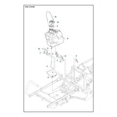 Husqvarna RC 320TS AWD - Fuel System