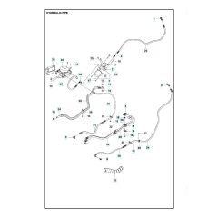 Husqvarna RC 320TS AWD - Hydraulic Pipe