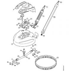 Genuine Stihl RE100 / M - Surface cleaner RA 101  06/2019