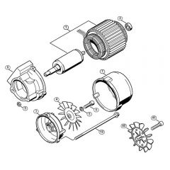 Genuine Stihl RE101 K / A - Electric motor