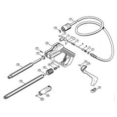 Genuine Stihl RE102 K / E - Spray gun, Spray lance/wand