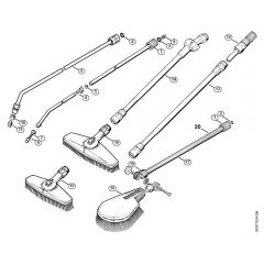 Genuine Stihl RE104 KM / K - Tools, Extras