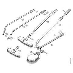 Genuine Stihl RE106 KM / K - Tools, Extras