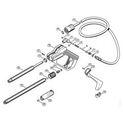 Genuine Stihl RE106 KM / L - Spray gun, Spray lance/wand