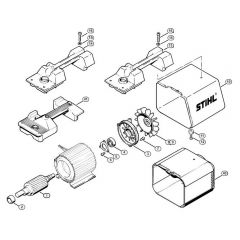 Genuine Stihl RE110 K / A - Rotor