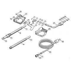 Genuine Stihl RE110 K / G - Spray gun