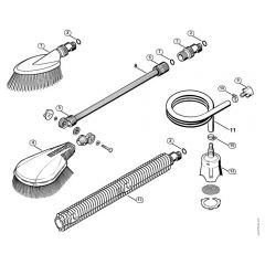 Genuine Stihl RE115 K / F - Tools, Extras