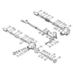 Genuine Stihl RE120 K / E - Regulation valve block RE 110 K, RE 120 K