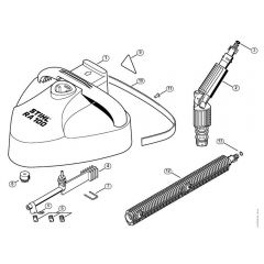 Genuine Stihl RE125 K / H - Surface Cleaner RA 100