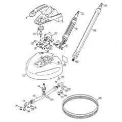 Genuine Stihl RE126 K / J - Surface cleaner RA 101