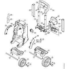 Genuine Stihl RE129 PLUS / C - Chassis