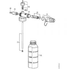 Genuine Stihl RE129 PLUS / O - Foam nozzle  06/2019