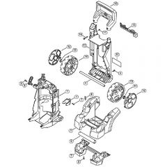 Genuine Stihl RE130 PLUS / F - Chassis