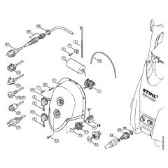 Genuine Stihl RE142 PLUS / E - Control box