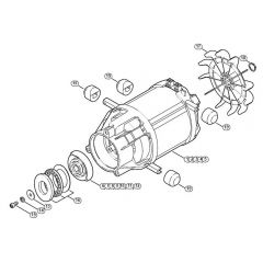 Genuine Stihl RE143 / A - Electric motor