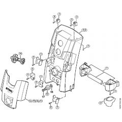 Genuine Stihl RE143 PLUS / F - Machine cover