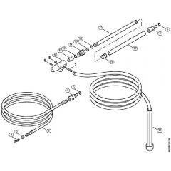 Genuine Stihl RE143 PLUS / R - Pipe cleaning kit, Wet sand jet-stream kit  06/2019