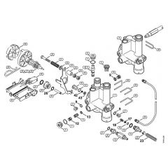 Genuine Stihl RE162 PLUS / C - Regulation valve block