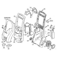 Genuine Stihl RE162 PLUS / D - Chassis, Machine cover