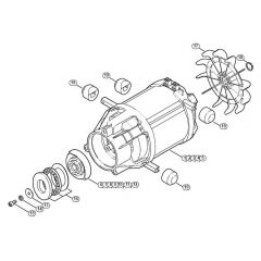 Genuine Stihl RE163 PLUS / A - Electric motor