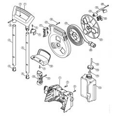 Genuine Stihl RE163 PLUS / G - Handle frame