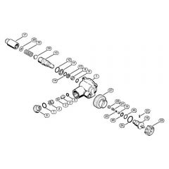 Genuine Stihl RE220 K / D - Regulation valve block